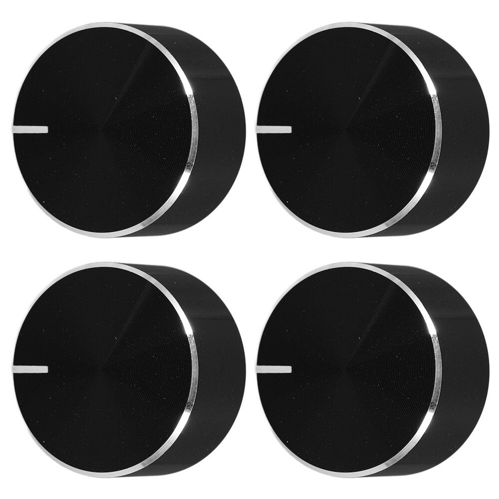 4 Pcs Appliance Knobs Replacement Amp Potentiometer Control Aluminum Amplifier