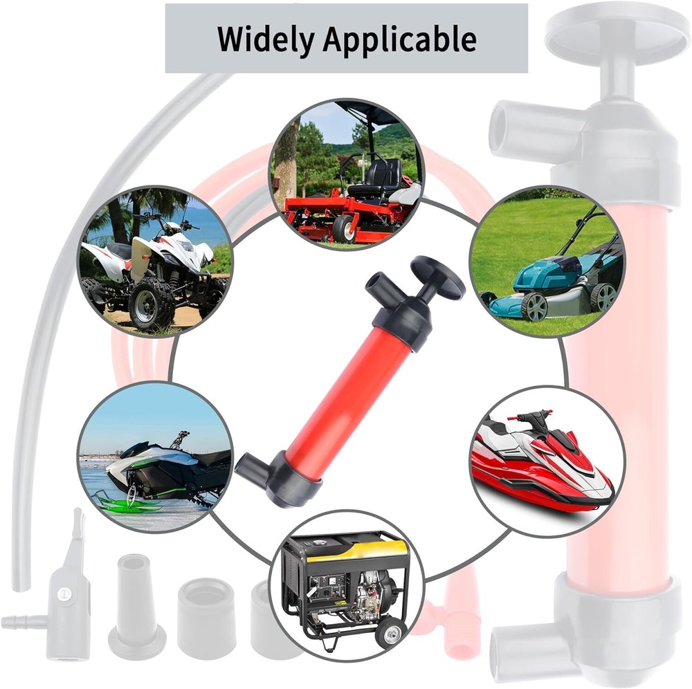 Multi-Functional 3-in-1 Siphon Pump Kit for Efficient Refueling Tasks