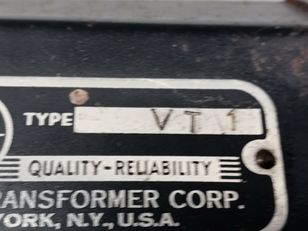 1 UTC VT-1 Varitone Transformer (USA)