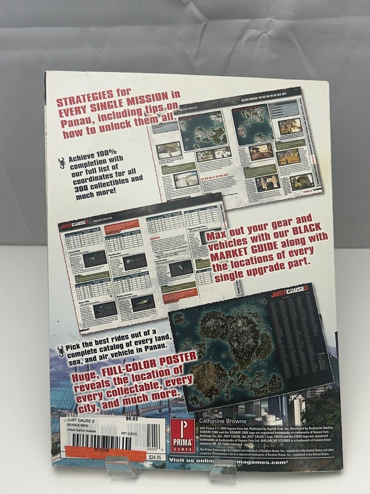 Just Cause 2 Prima Official Strategy Guide