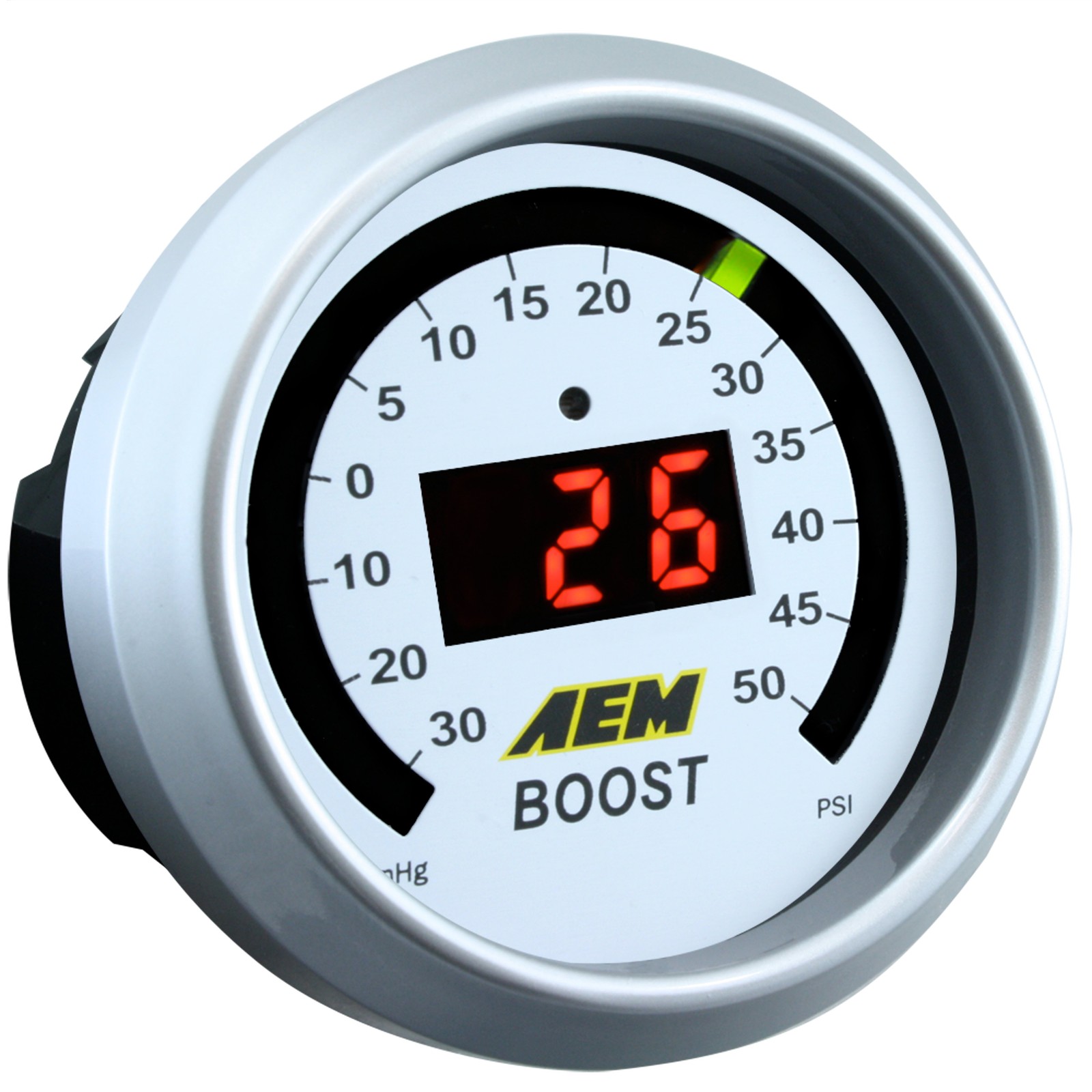 AEM 30-4406 Boost Display Gauge - 2-1/16" diameter - 30-35PSI