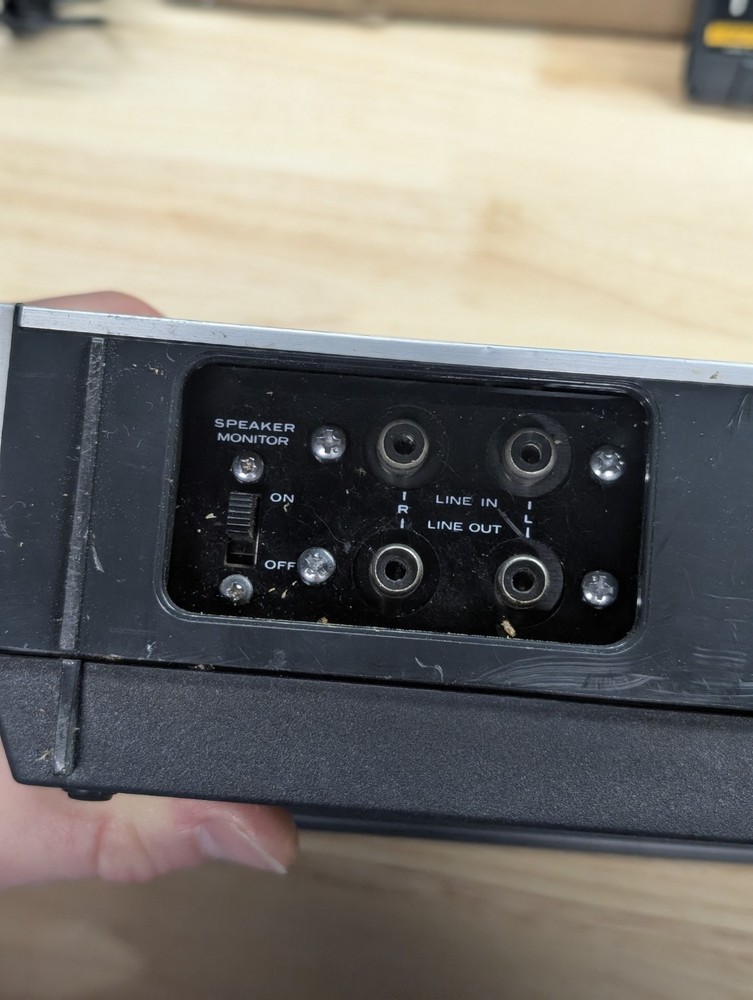 Sony TC-126 stereo cassette- corder