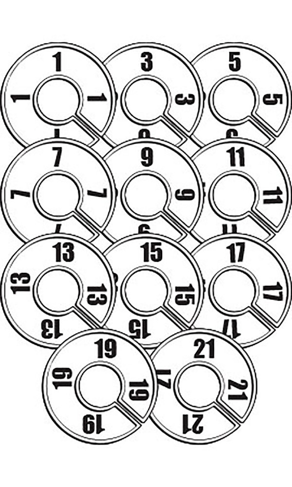 SSWBasics Round Size Divider Junior's Assortment