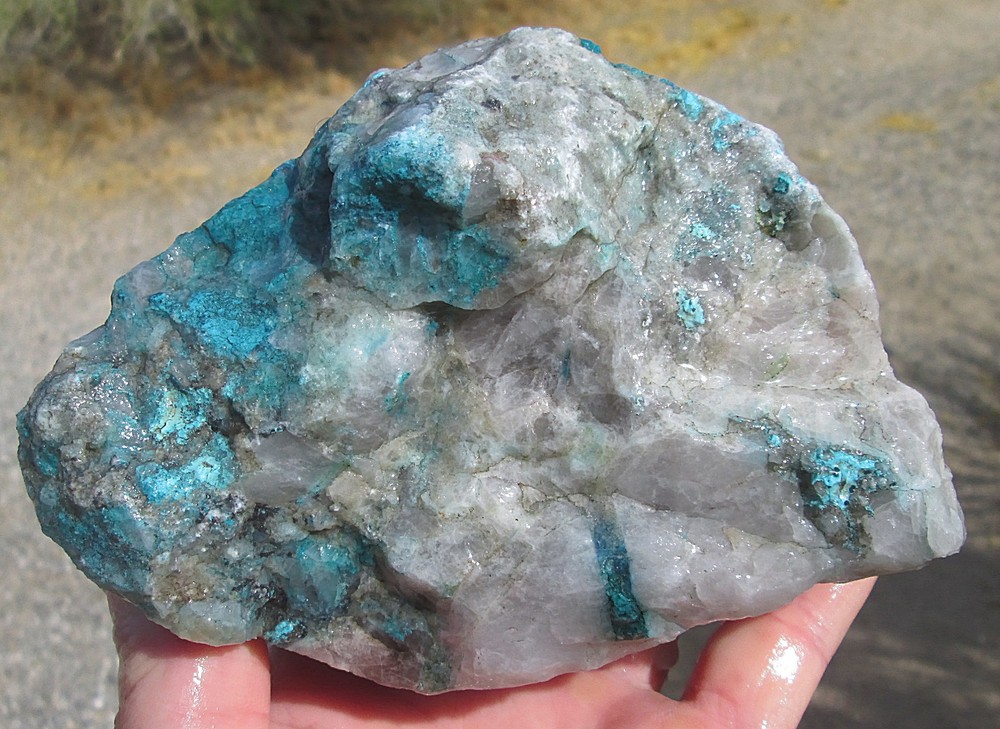 CHRYSOCOLLA ROUGH ~ 2 lbs 14 ozs