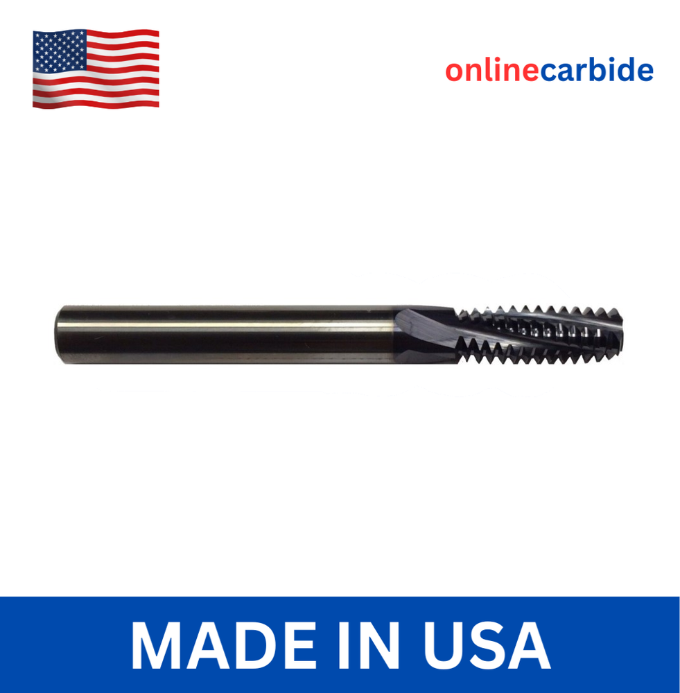 3/8-16 CARBIDE THREAD MILL - TiALN COATED