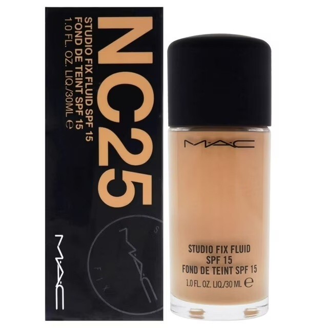 MAC Studio Fix Fluid SPF 15 Liquid Makeup Foundation 1 oz