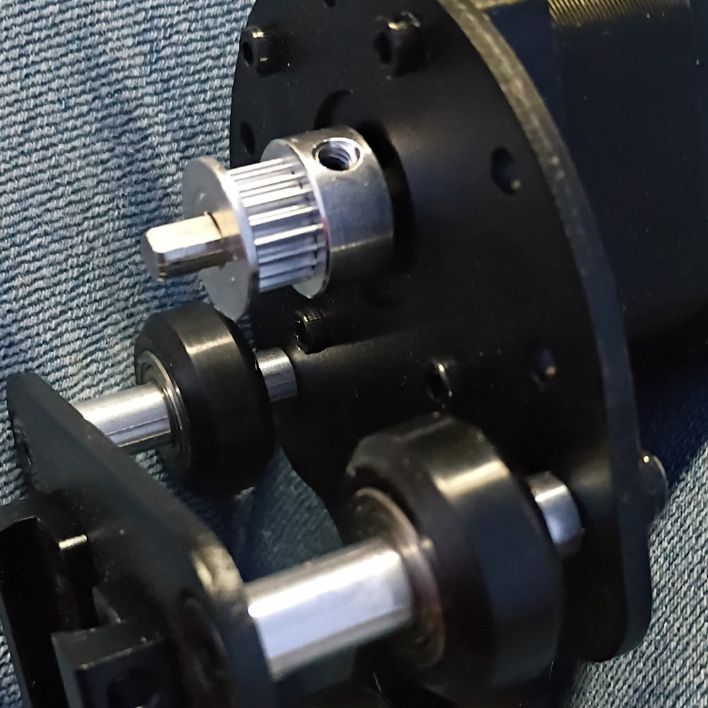 MOONS MS17ST5-FA14 Rotary Stage Positioning Assembly Model MS17ST5-FA14