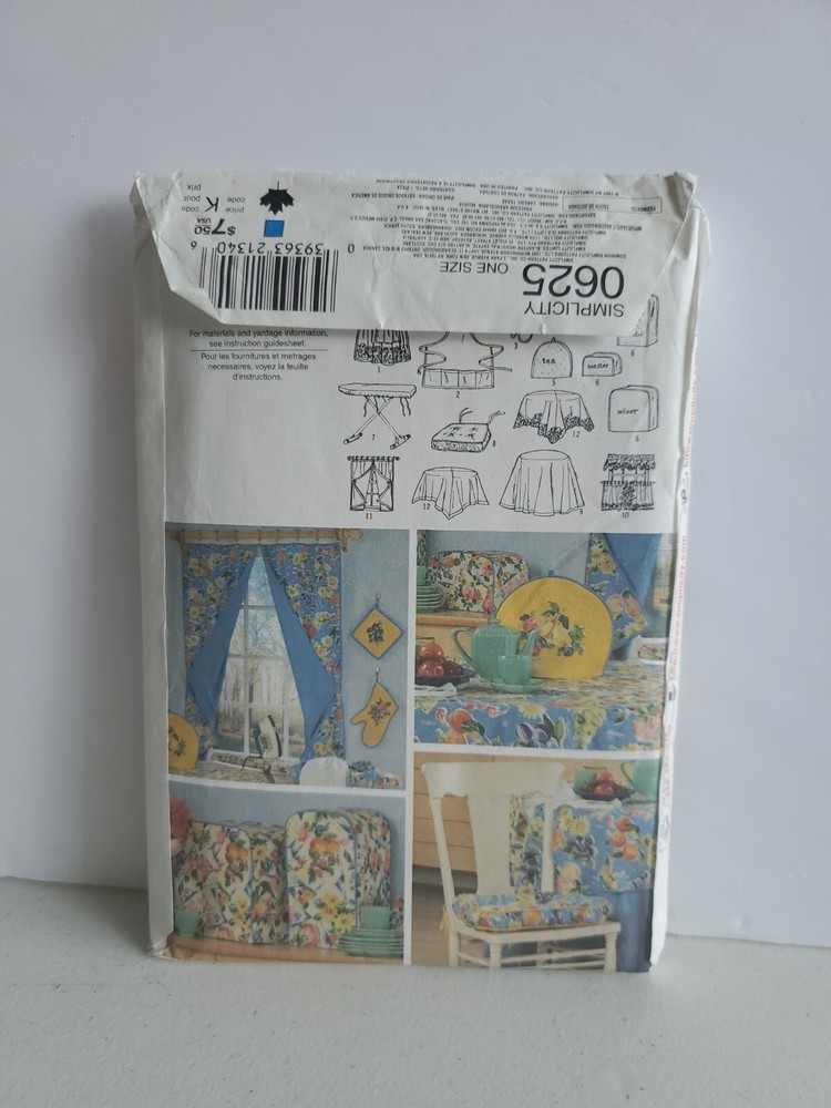 Simplicity House 0625 Kitchen Essentials by Lang Robertson Uncut OOP 1997