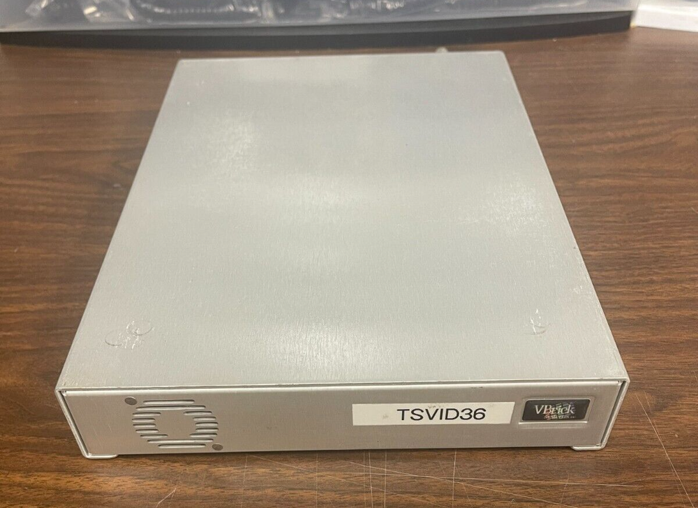 VBRICK 9174-4200-0002 MPEG-4 Single Channel Encoder 10/100 Ethernet 6000 Series