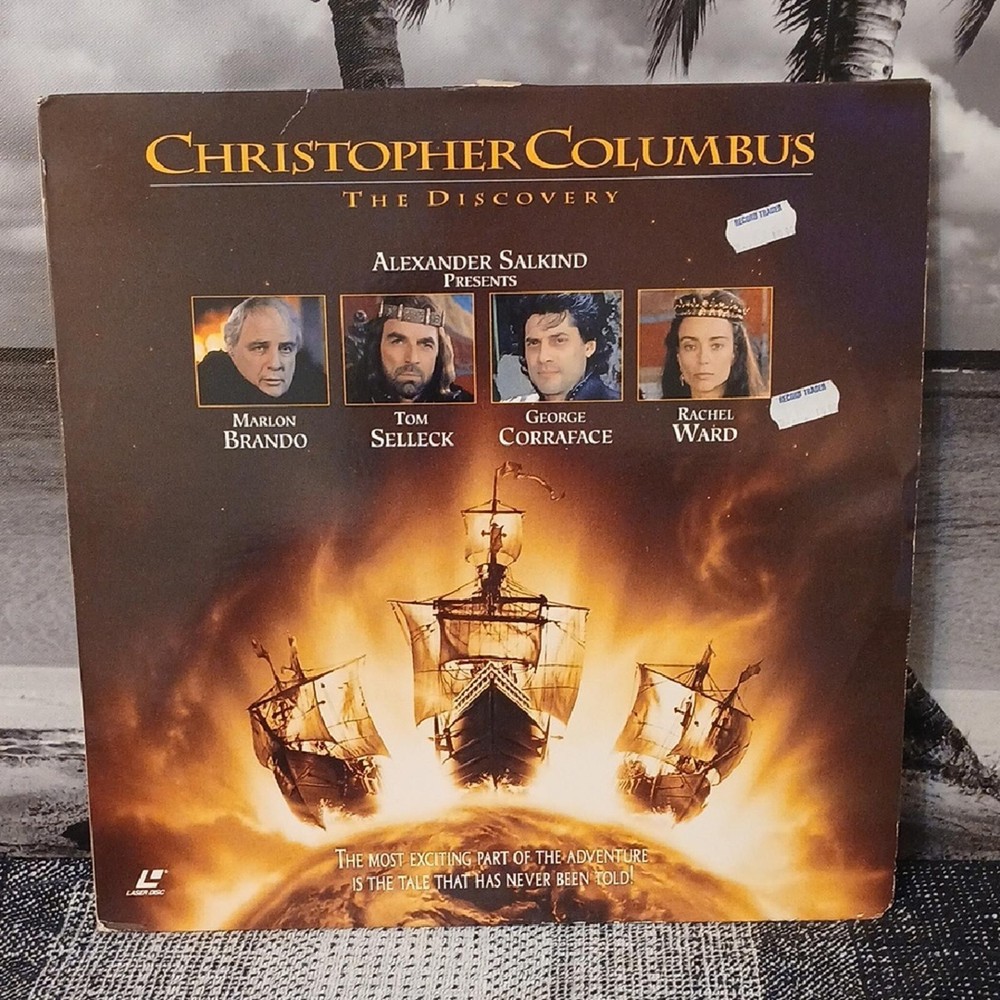 Christopher Columbus The Discovery LaserDisc