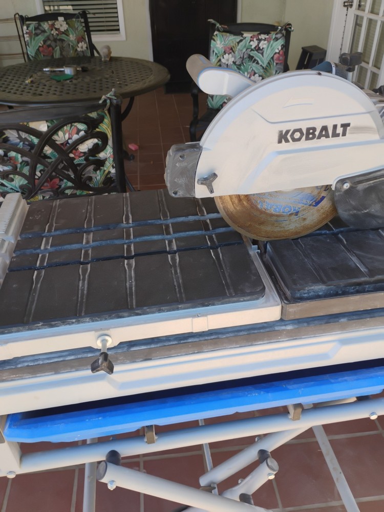 tile saw used only used twice