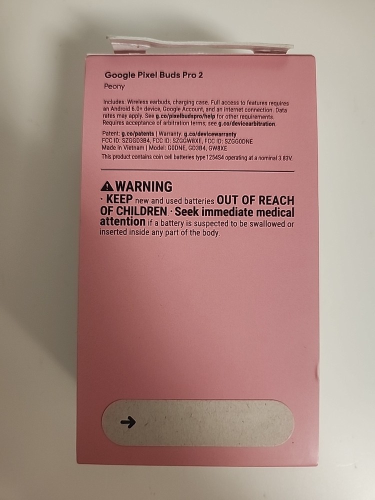 Google Pixel Buds Pro 2 Peony