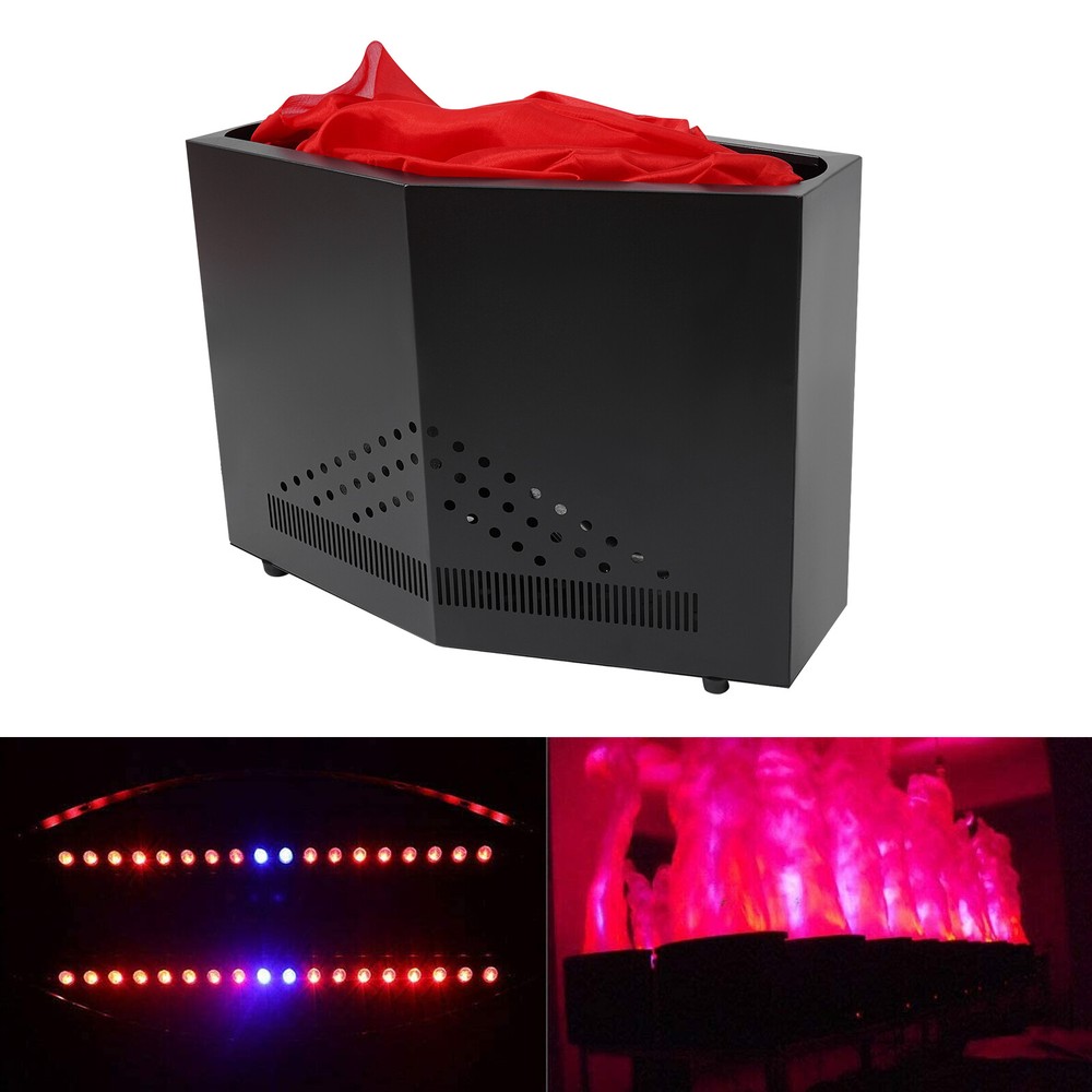 36 LED Flame Fire Light Machine Stage Atmosphere Effect Fake Fire Flame Machine