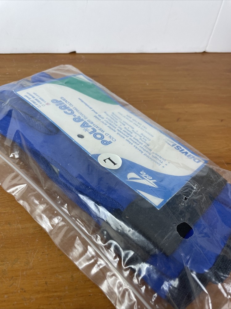 Davis Instruments Polar-Grip Cold Weather Boating Gloves Size Large NEW