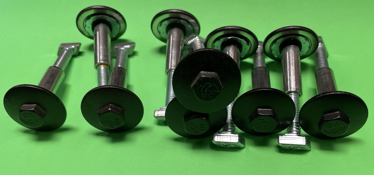 LOT OF 10 IRONRIDGE UFO-CL-01-B1 Rev C UNIVERSAL SOLAR MODULE PANEL CLAMP BLACK