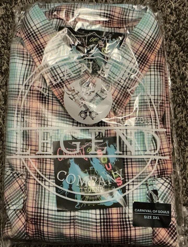 Legend Flannel CO. Carnival Of Souls Flannel Shirt- Men's 3XL