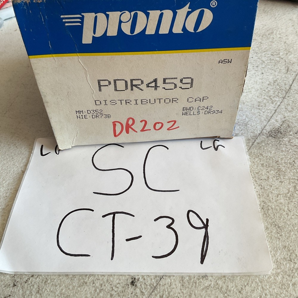 Pronto Distributor Cap, PDR459