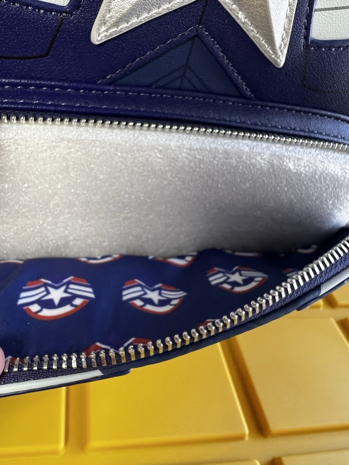 Marvel Falcon Winter Soldier Captain America Mini Backpack Loungefly NWT