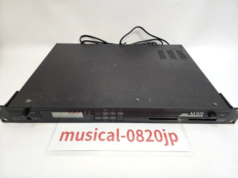 Korg M3R Synthesizer Module Rack mount Sample Player
