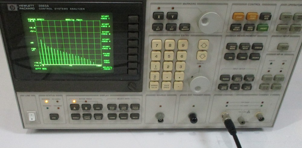 HP Hewlett Packard 3563A Control Systems Analyzer