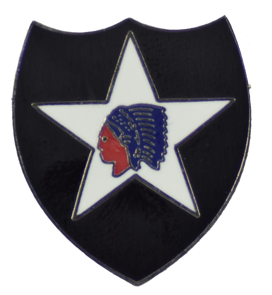 2ND INF DIV HAT PIN