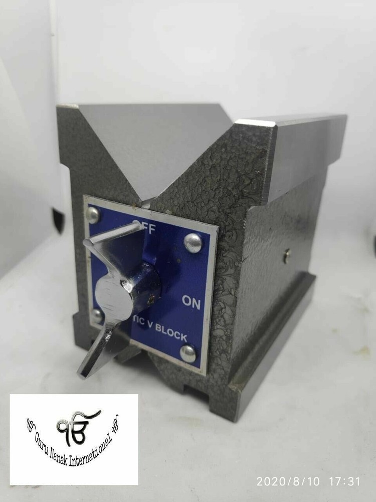 Magnetic V block Matched Pair / 1pc Both Side V Packed Precision quality