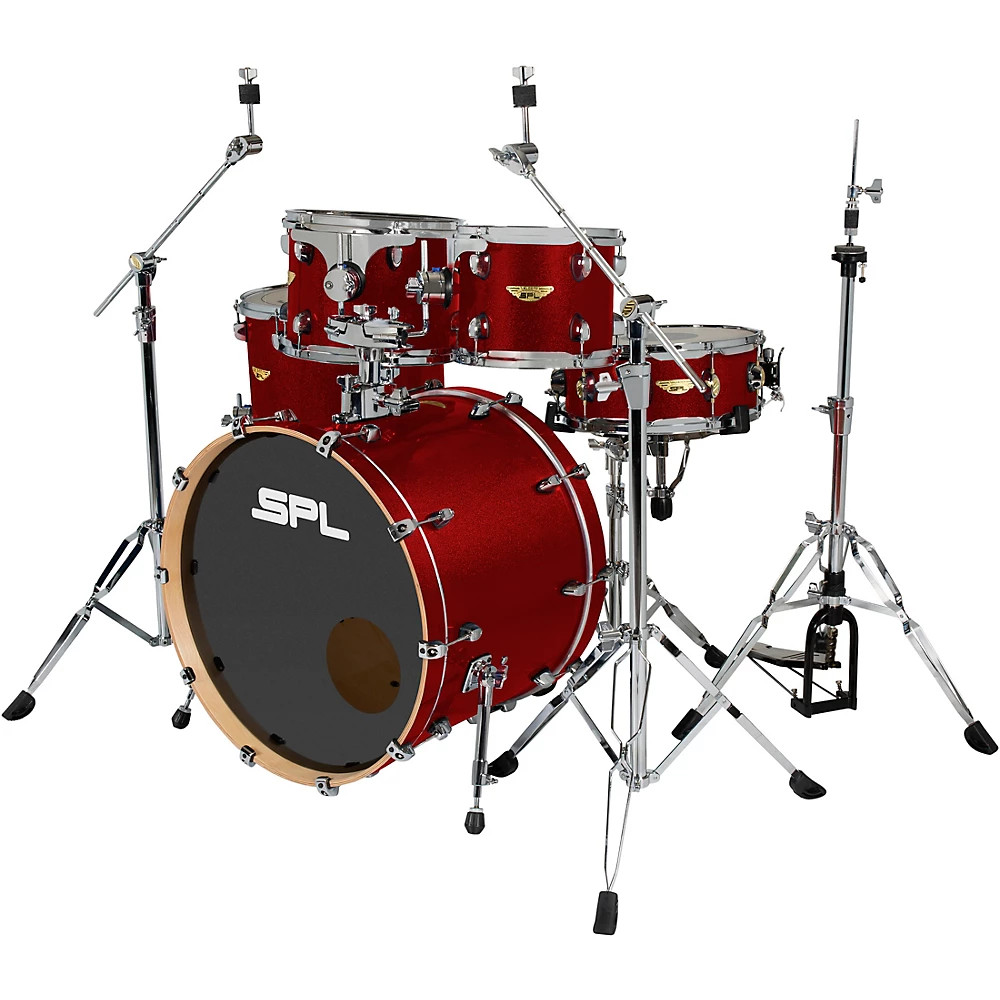 Sound Percussion Labs Velocity 5-Piece Shell Pack Ruby Sequin Refurbished