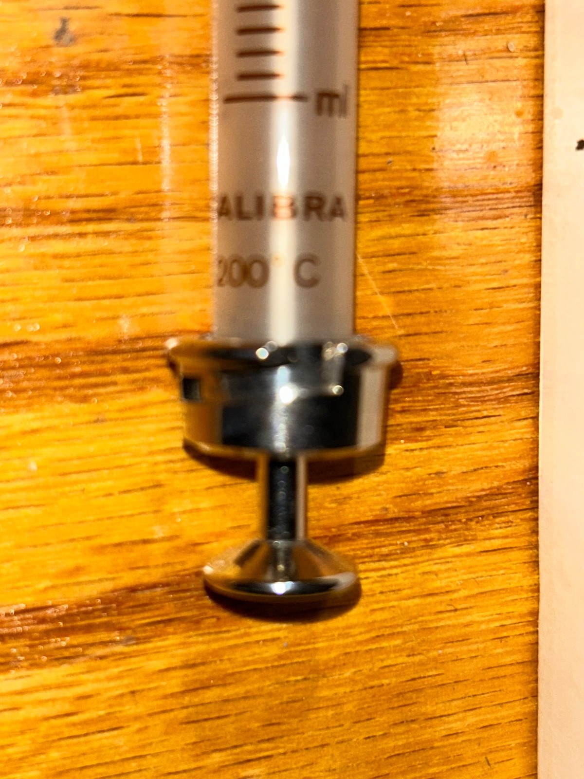 Vintage Old Swiss Calibra 2mL Glass Syringes