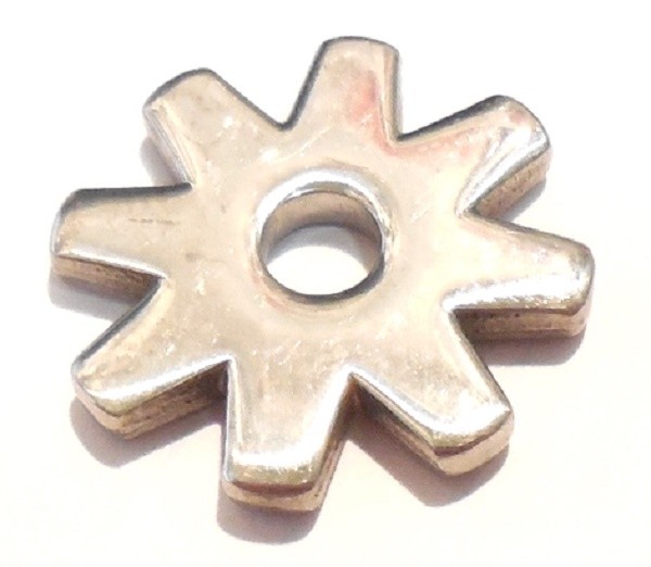 1" Replacement Rowels 8 Point Polished Stainless Steel New Eddy's Tack