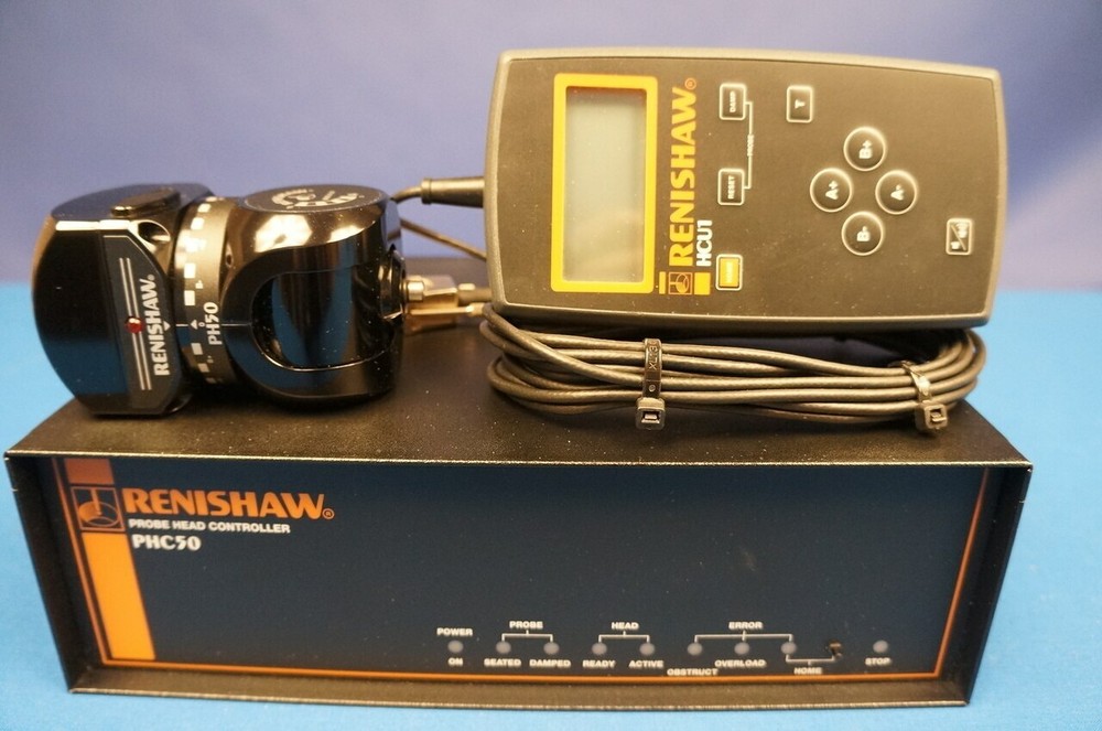Renishaw PH50 Motorized CMM Probe System - PHC50 Controller - HCU
