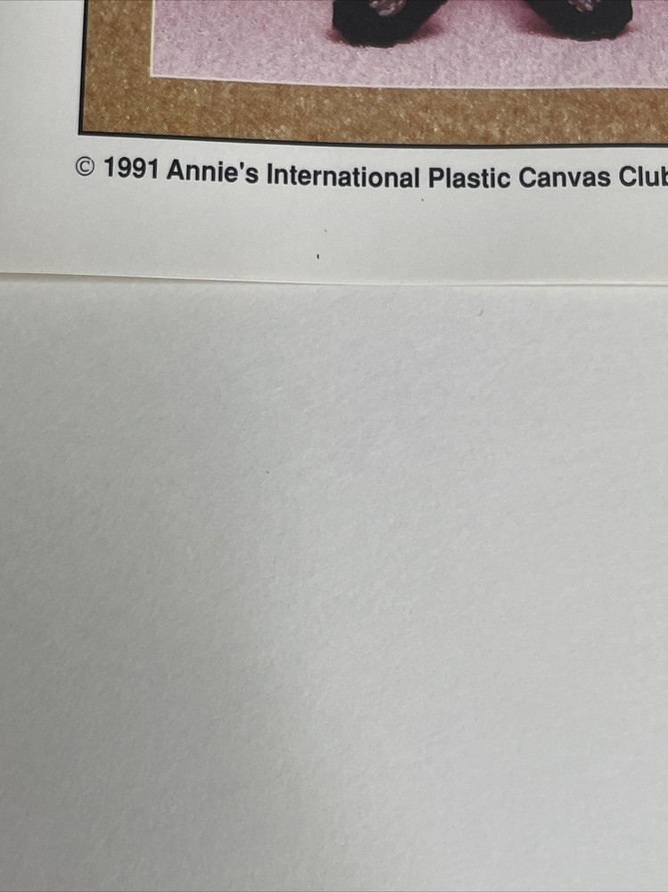 Annie's Attic Clara Doll Plastic Canvas Pattern