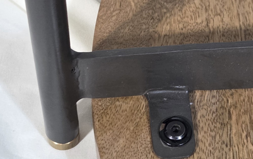 Poly & Bark Marquisa Mango Wood 20" Round Side Table