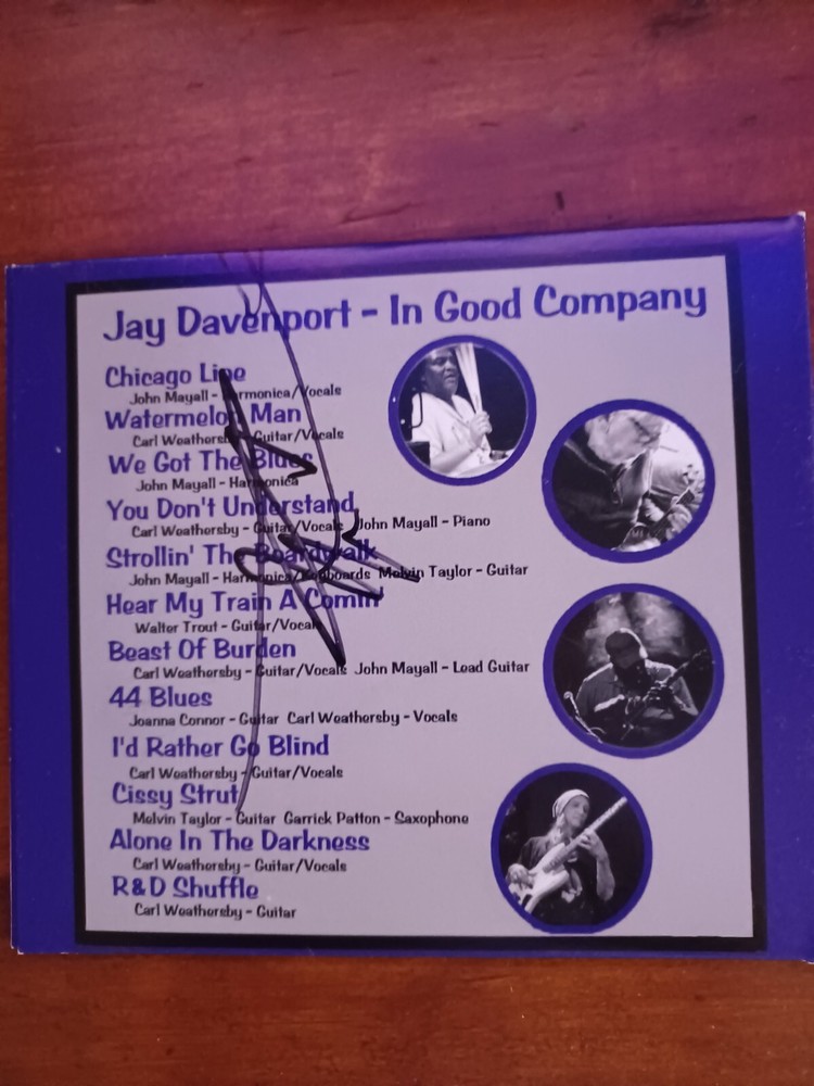 2 john mayall cds Signed