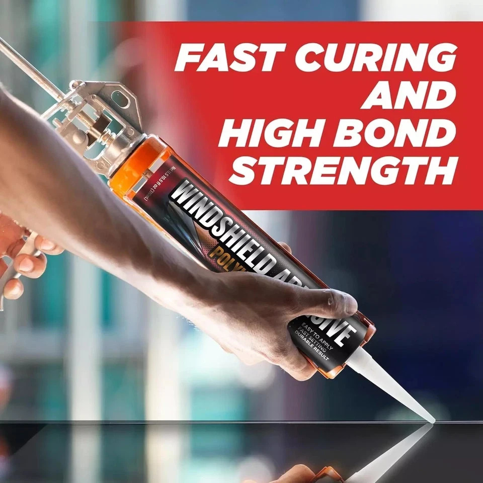 Polyurethane Windshield Adhesive - Quick Curing & Weather Resistant Auto Glass
