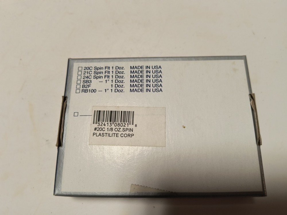 Plastilite casting bubbles, clear, 12ct, 20C 1/8 OZ Spin. DM