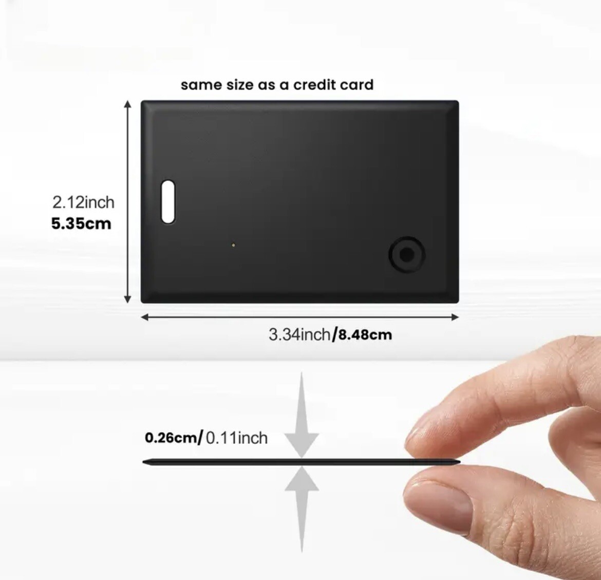 Tile - Slim GPS Wallet Tracker, Luggage Tag, Wireless, Key/Pet Finder “FIND MY”