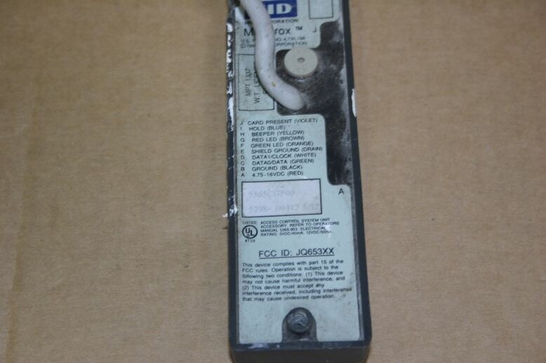 Kronos HID Proximity Reader MiniProx 5365CGP00