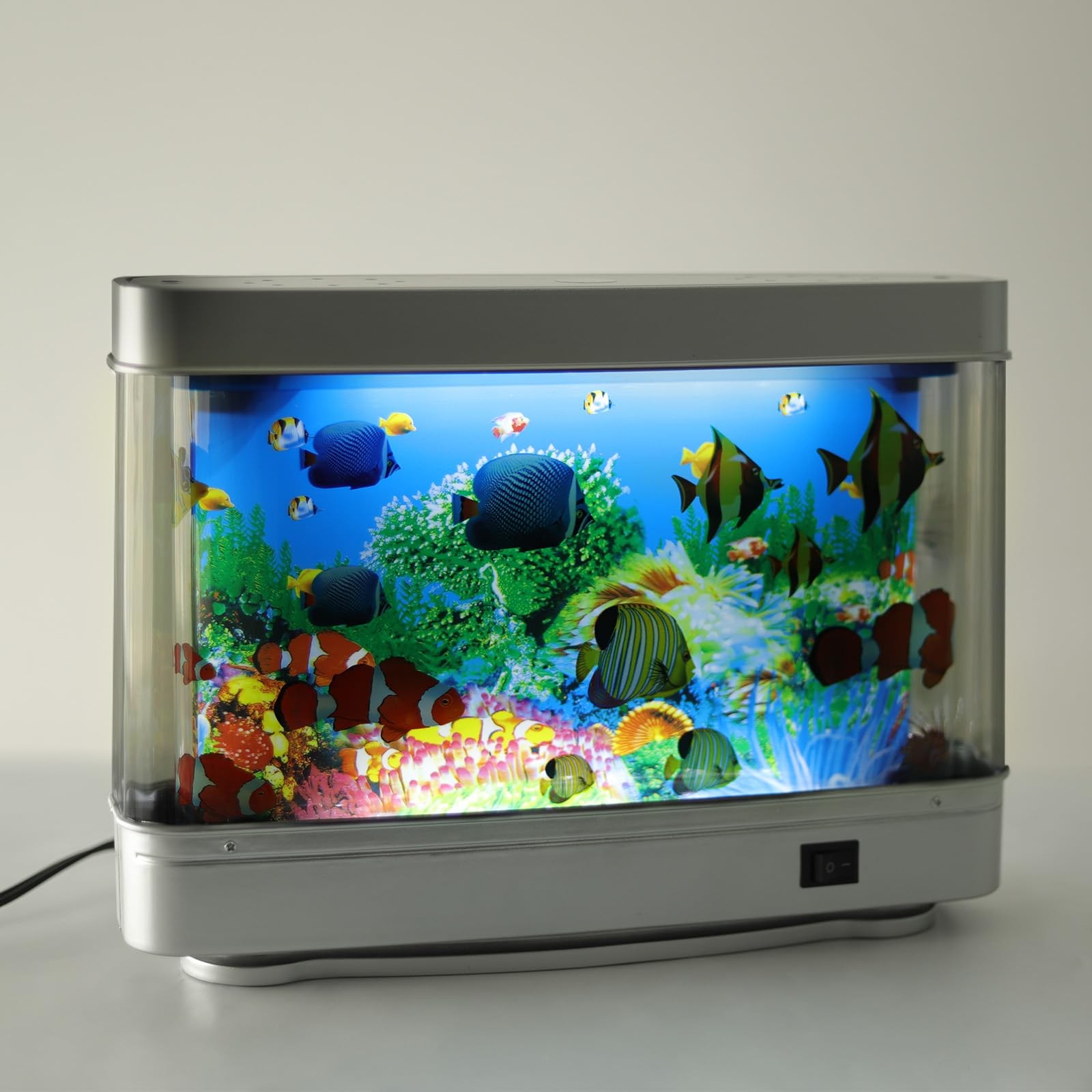 PTAHON Artificial Tropical Fish Decorative Moving Aquarium Lamp - Virtual Oce...