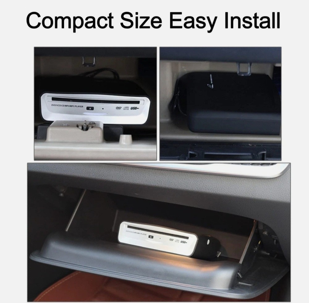 USB Portable CD Player for Car - Universal External CD Player for Car Android...