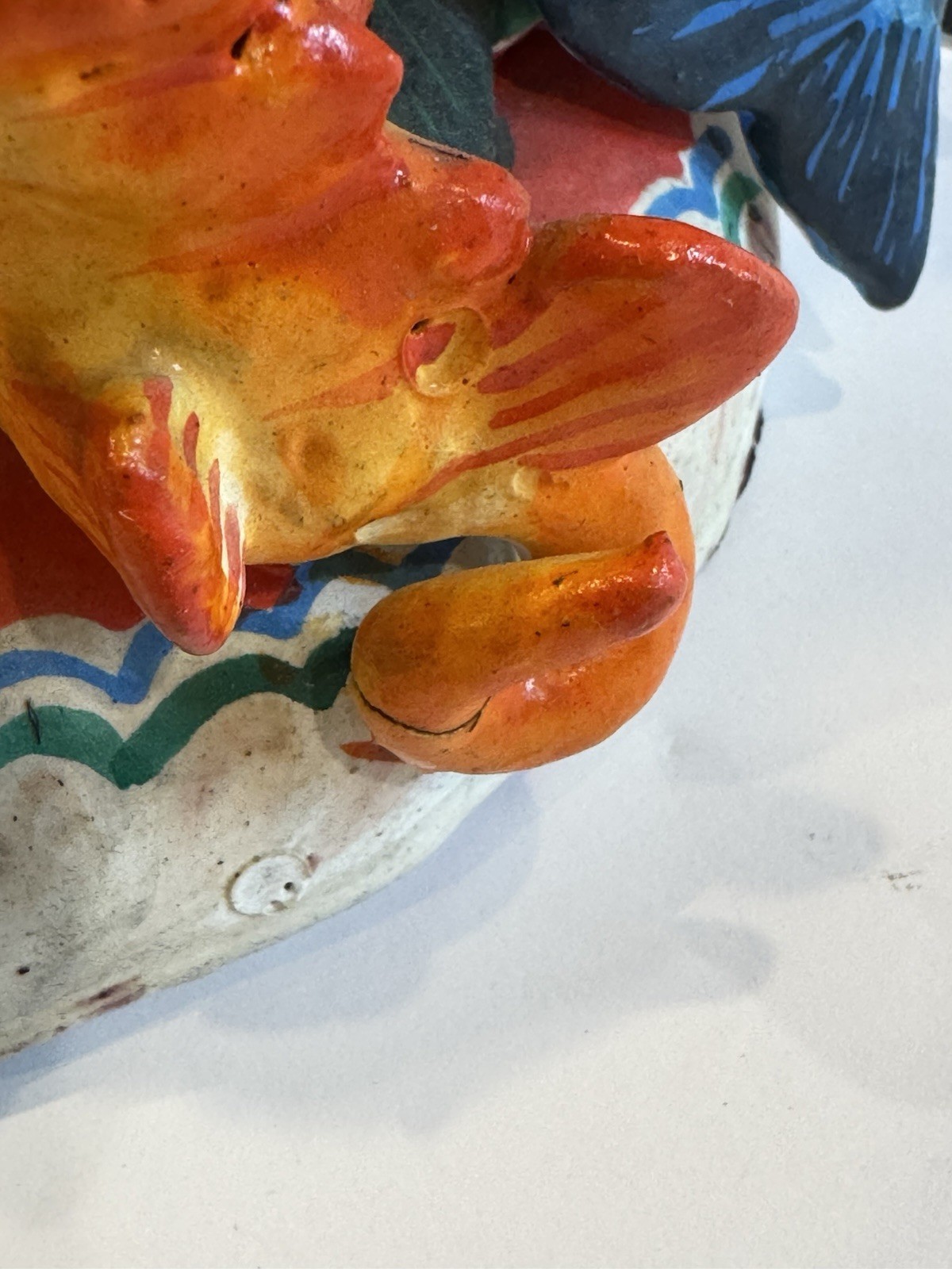 Vintage Mexican Tree of Life Pottery LARGE Mermaid Folk Art Arboles De Vida 12"