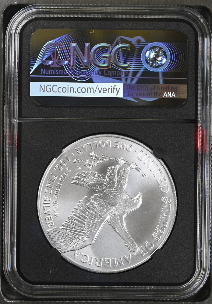 2024 Bullion Silver Eagles NGC GEM-UNCIRCULATED