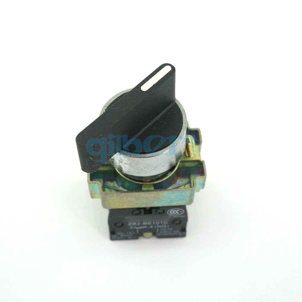 22mm 1NC + 1NO 2 Positions Maintained Extended Lever Select Selector Switch