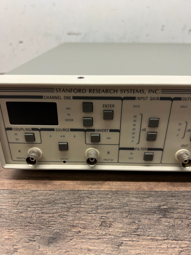 Stanford Research SR645 dual high-pass Programmable Filter