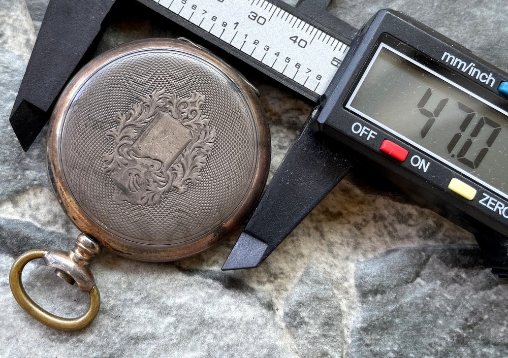 ✩ Antique SOFUS [ Silver 0.800 ] old pocket watch