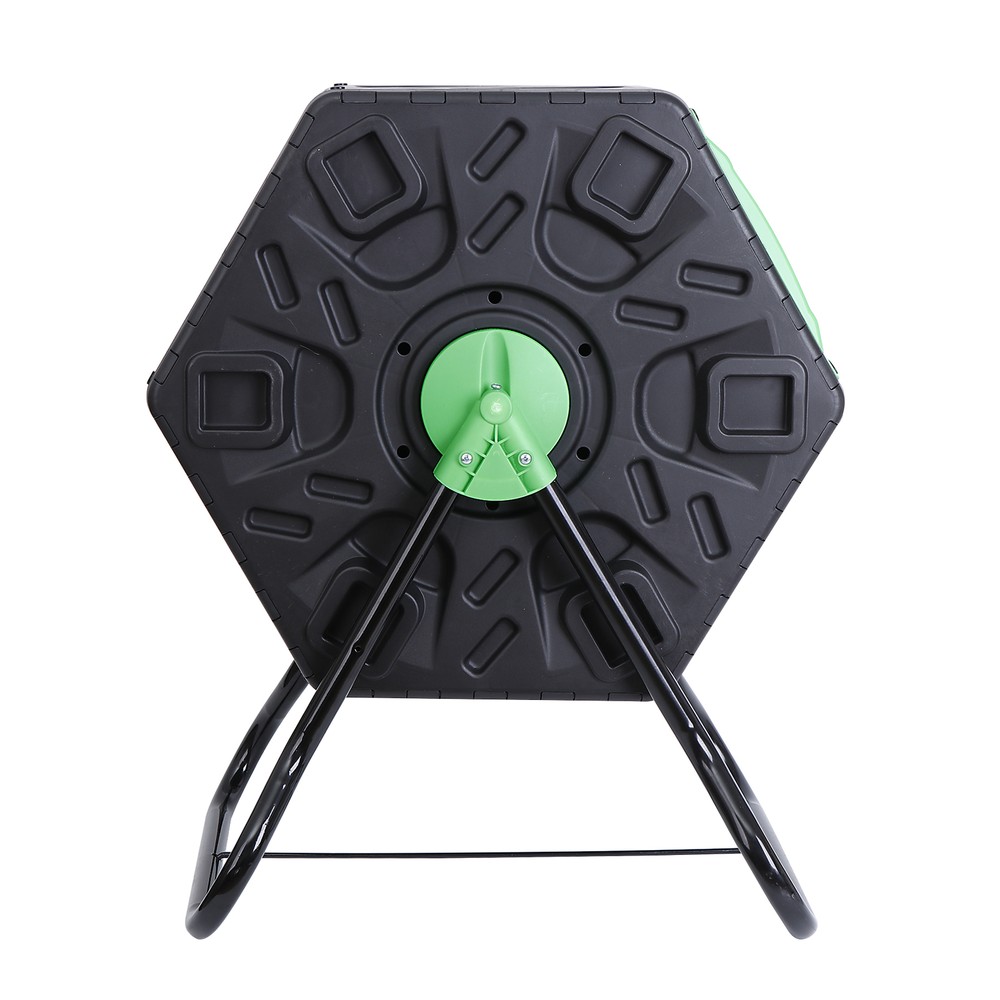 18.5 Gal Compost Bin Garden Composting Durable Rotating Compost Bins Tumbling