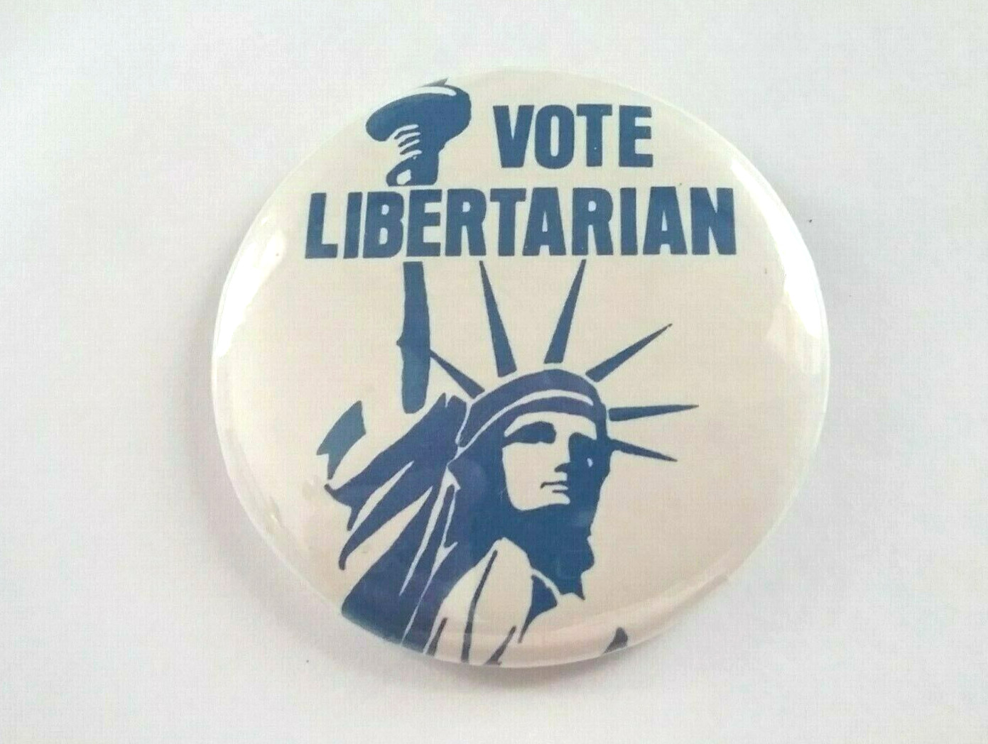 Lot of 2 Vote Libertarian Party Political Election Pin Pinback Buttons