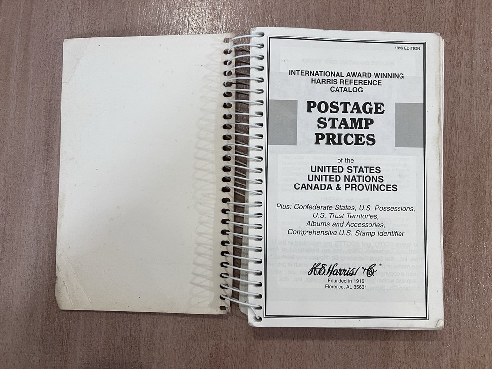1996 US / BNA Postage Stamp Catalog H E Harris & Co