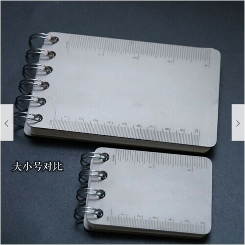 Hunting EDC TC4 Titanium Cover Portable Notebook Account Book Notepad