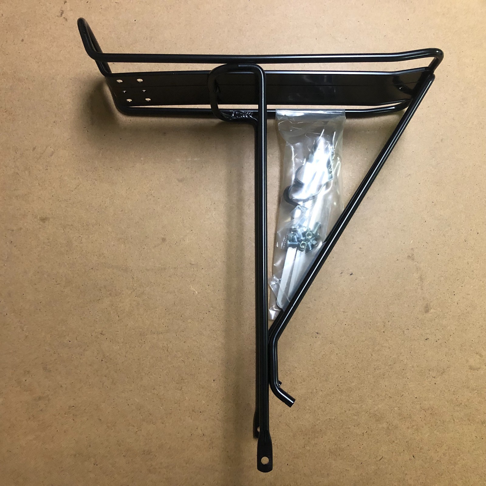 New Bike Bicycle MTB ATB Rear Cargo Carrier Rack 26" Black