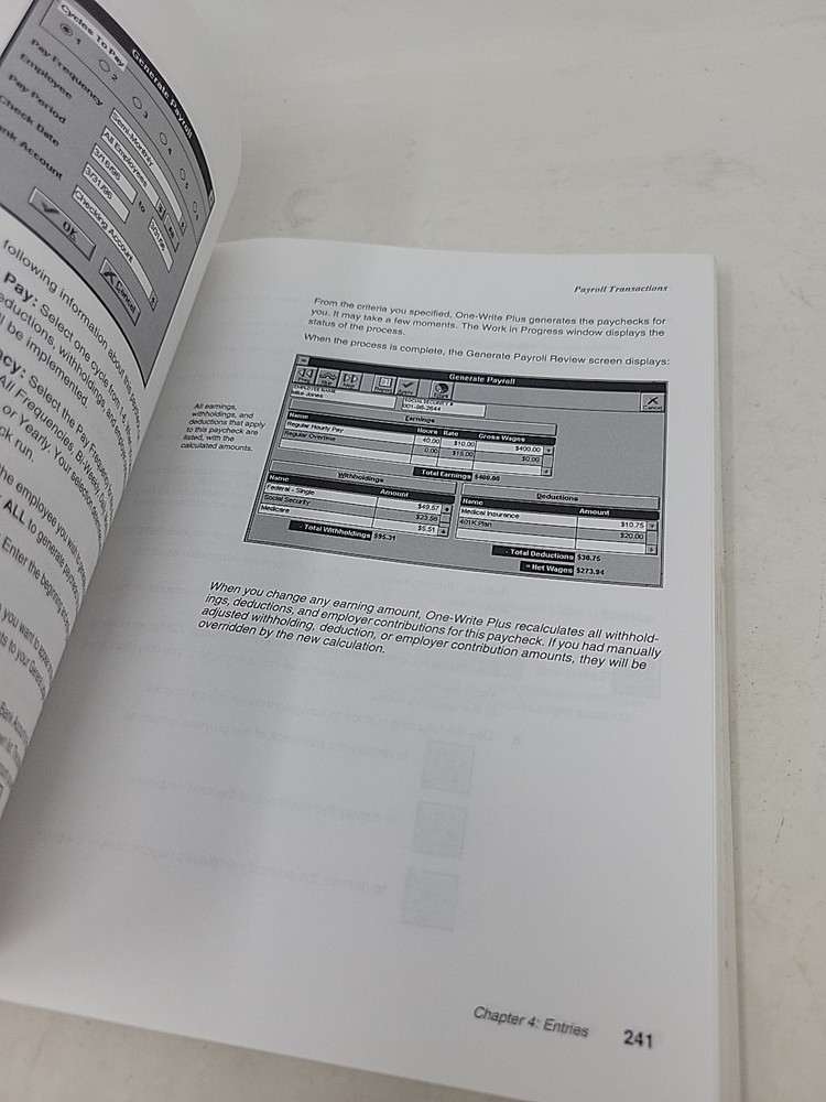 Nebs One-write Plus User Reference Guide Software And Services Manual